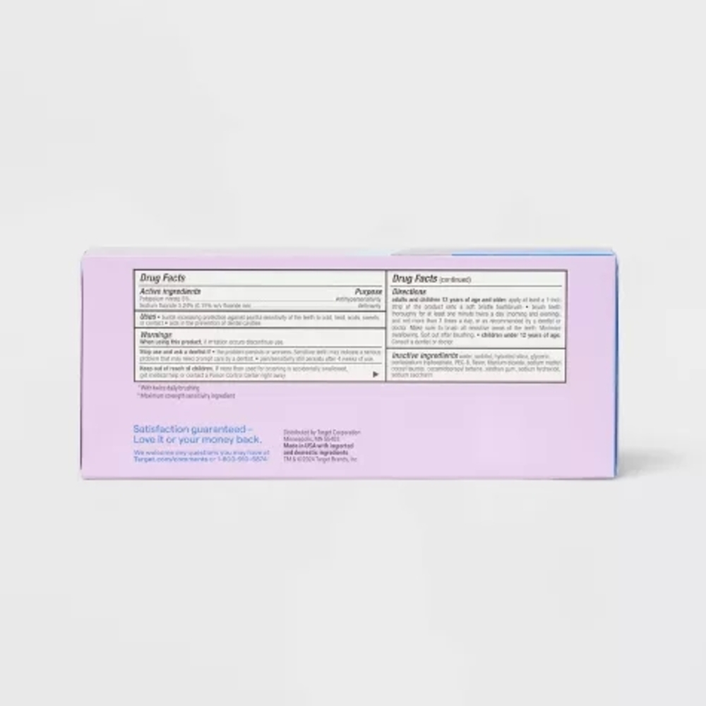Up & Up Sensitive Toothpaste Value Pack - Picture 2 of 4